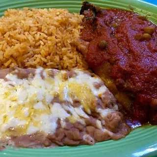 Chile Relleno with Beef