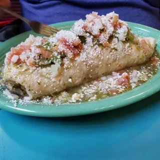 Chile Verde Burrito