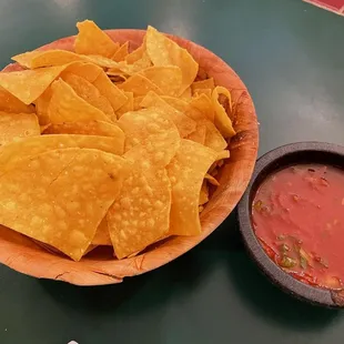 Awesome chips with the best salsa!