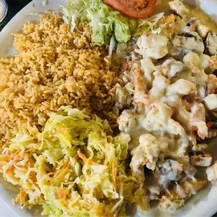 Cancun Platter w/ Side of "Coleslaw"
