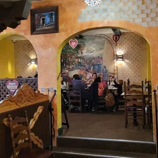 Room for group gathering/celebration