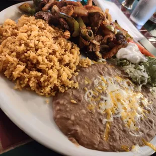 grilles chicken and steak