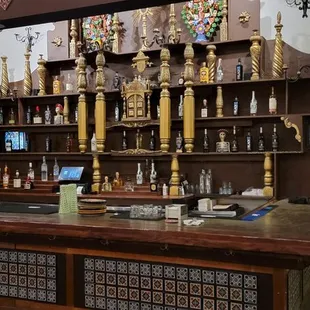Gorgeous custom bar