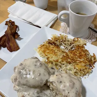 Biscuits and gravy