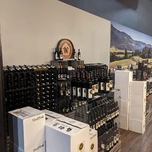 They sell their wine by the bottle if you'd like to take some home.