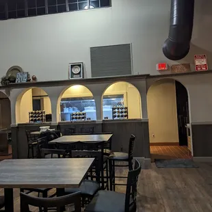 Very romantic setting in the back room.