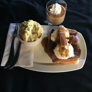 Had lunch at Cellar 19 today. It was delicious and the made from scratch butterscotch pudding was to die for. Well Done!!!