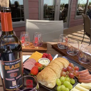 Cheese and meat board
