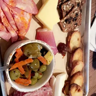 "Large" charcuterie board