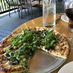 Rustic Goat Cheese Pizza