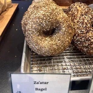 Za'atar bagel