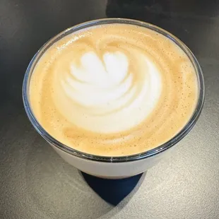 Flat white double espresso