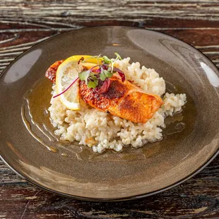 Blackened Honey Glazed Salmon