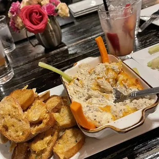 Cellar Crab Dip Boot Jack lemonade sub rye with vodka