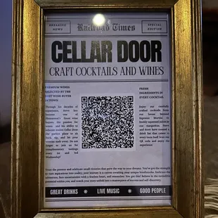 QR Code Menu