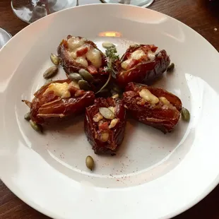 Chorizo Stuffed Dates