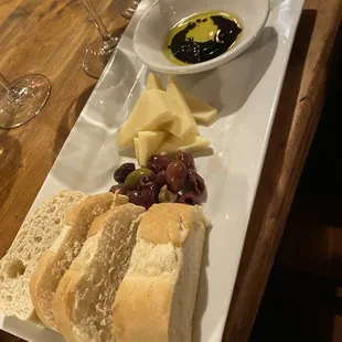 Bread and oil