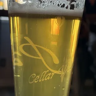 Cool pils glass!