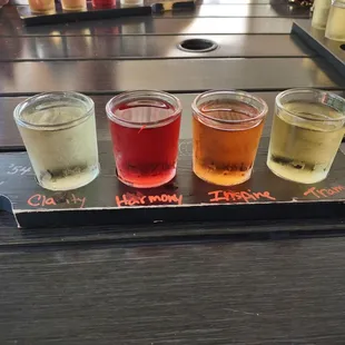 Flight. Clarity, harmony, inspire, traminette