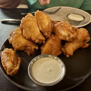 Buffalo Wings... messy but delicious!