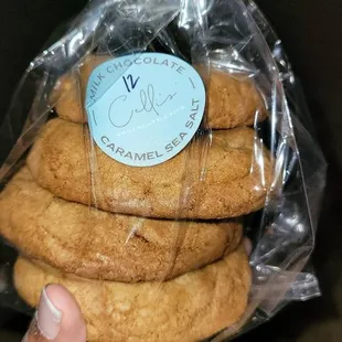 Milk chocolate Caramel and Sea Salt