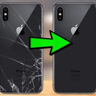Broken back of the iPhone? No problem we fix it for you