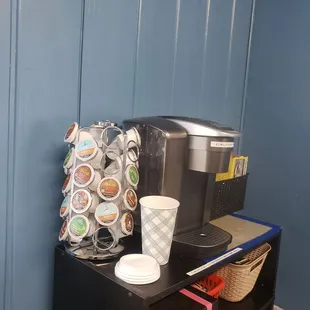 Take a coffee break while your cell phone is repaired!
