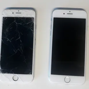 IPhone 6 before &amp; after repair!