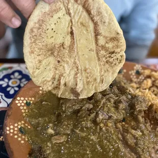 Homemade Corn tortillas