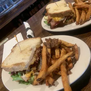 Amazing! Craft House Club Sandwich - split in the back. Soooo good