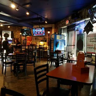 tables and chairs