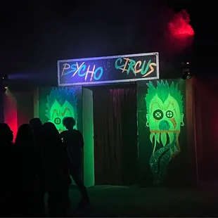Mid size haunted house