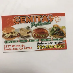 Cemitas poblanas