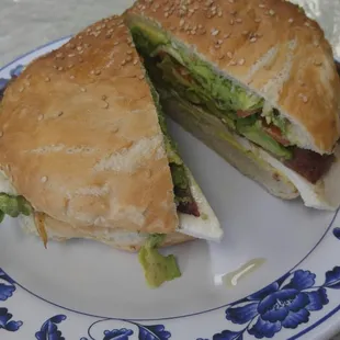 Carne asada sanwich