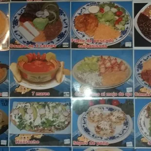 I took photos of the menu since I couldn&apos;t find one online.