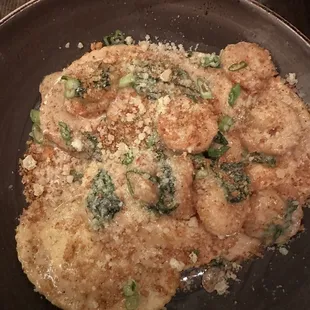 crab ravioli