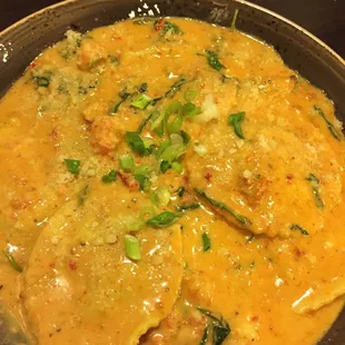 Spinach and Asiago Ravioli