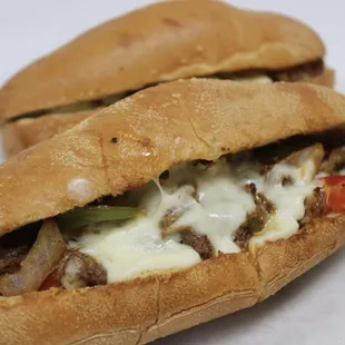 a close up of a sandwich