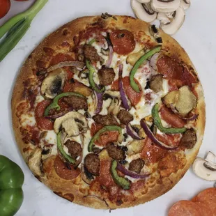 food, pizza