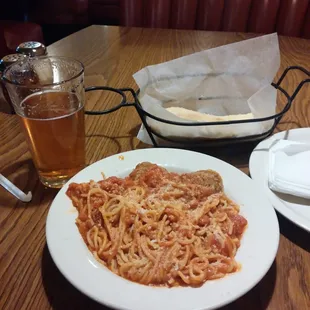 Spaghetti and Meatballs