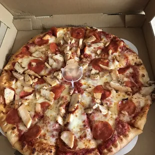 Pepperoni/ chicken