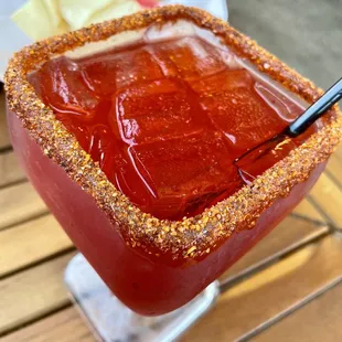 Pomegranate Margarita w/ Don Julio, Grande