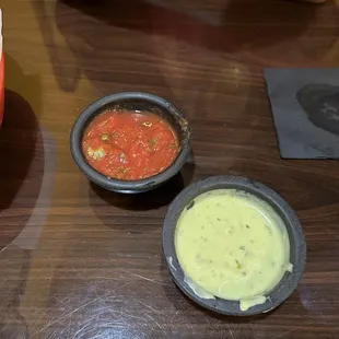 Green sauce and salsa