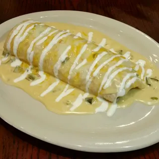 BURRITO CON QUESO