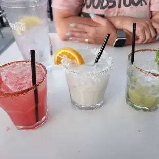 Coconut, watermelon, and avocado matgarita!