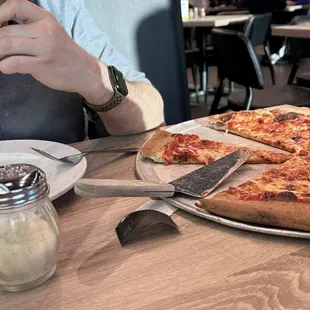 pizza, food