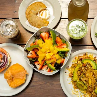 pancakes, food