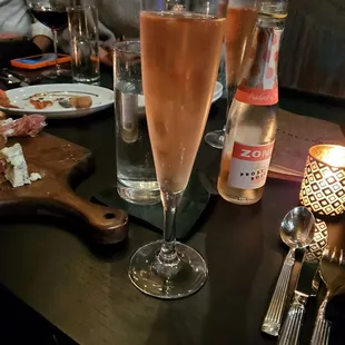 Sparkling rose