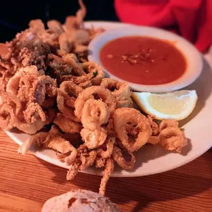 October 5, 2022; Fried calamari ($14).