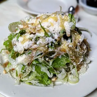 February 25, 2023; Shaved fennel salad ($12).